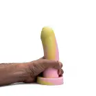 Kiotos Revolt Pink Smash 19 – silikoninis dildo – 19 cm — Nuotrauka 3