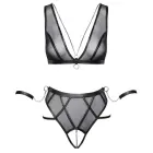 Cottelli BONDAGE krūštura komplekts – melns – M Foto 19