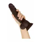 SHAFT Model A 10.5" Liquid Silicone Intimate Device Mahogany — Photo 5