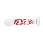 Gildo stikla intīmais masieris Nr. 30 – 20 cm (8″) – caurspīdīgs — Foto 2