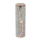 Sparkle Lipstick Vibrator with 4 Attachments – 2.8 cm – Iridescent — Photo 5