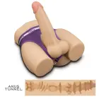 LoveToy Streetgirl's #14 with Bendable Dildo – premium masturbatorius su lanksčiu dildo, TPE — Nuotrauka 4