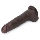 LoveToy Sliding Skin Pro II – dual-layer realistic silicone dong – black – 21,6 cm (8,5'') — Photo 7