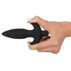 Black Velvets vibrējošs anālais spraudnis – 13 cm (5.1″) – Melns — Foto 4