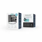 Sinner Gear гибкое силиконовое анатомическое двойное кольцо – черный — Фото 2