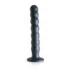 Текстурированный G-точки дилдо с присоской – 20.5 cm (8″) – Цвет Gunmetal — Фото 3