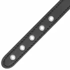 Darkness Adjustable Support Ring with Vegan Leather Strap & Chain – Black — Photo 4