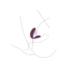 Bound Love pāru vibrators – violets Foto 11