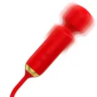 MIA Toscana Double Pleasure Wand vibratorius – 22 cm (8.5″) – violetinis — Nuotrauka 4