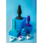 B-Vibe besisukantis analinis kištukas – XL – Juodas — Nuotrauka 2