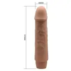 BAILE - JEFF Soft Skin vibraator – 19.5 cm – punane — Foto 7