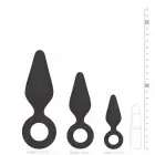EasyToys Silicone Plug Set – 3 Sizes – Black — Photo 5