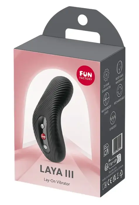 Fun Factory LAYA III клиторальный стимулятор – 10.7 cm – черный