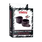 Bondage Fetish Pleasure Ankle Cuffs – мягкие наручники на лодыжки из искусственной кожи с D-кольцами — Фото 1