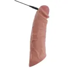 Realistixxx RealSleeve vibrējoša locekļa uzmava – 20 cm – miesas krāsa — Foto 10