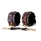 3 Piece BDSM Set Gold/Pink Reptile — Photo 7