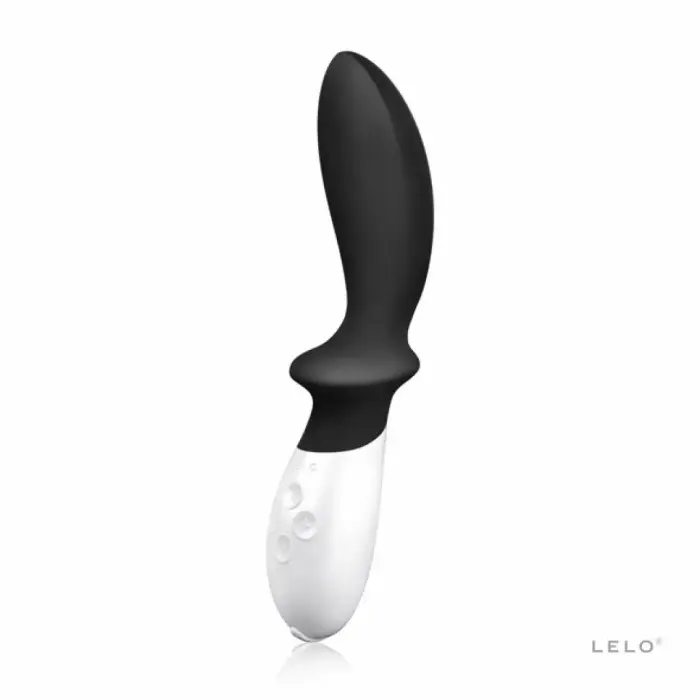 LELO LOKI Obsidian Black Precision Silicone Massager – 19.6 cm – Black