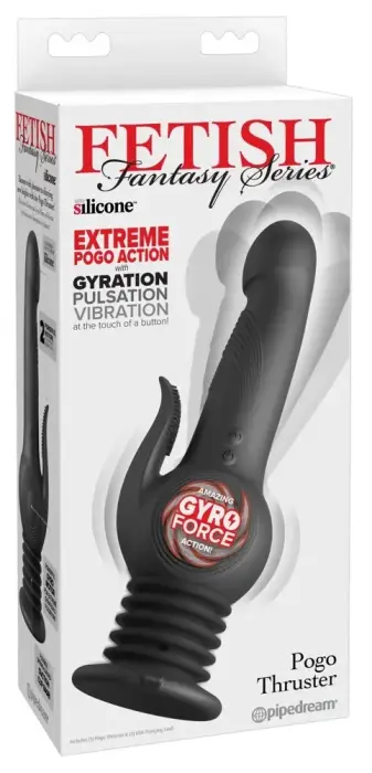 Вибратор Fetish Fantasy Series Pogo Thruster – 23.5 см (9.2″) – черный