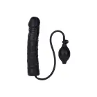 Piepūšams anālais spraudnis – 24.1 cm (9.5″) – Melns — Foto 1