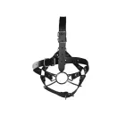Head Harness with Spider Gag and Nose Hooks – Black — Photo 4