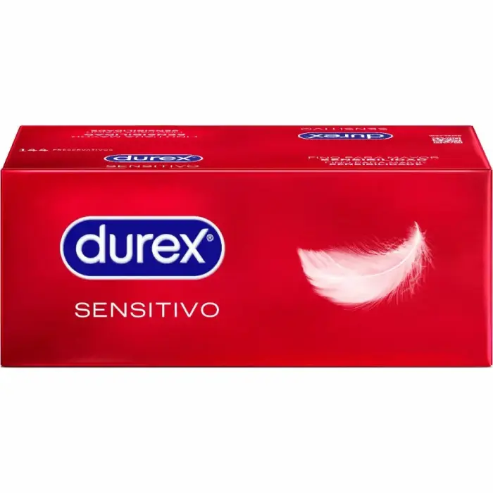 Durex Soft Sensitive thin anatomical condoms, 56 mm – 144 pcs