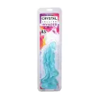Doc Johnson Crystal Jellies Invader – iminapaga fantaasiadildo – sinakasroheline – 21,6 cm — Foto 2