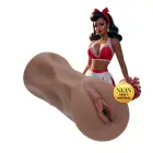 Pinup Dolls Cheerleader Cutie Cherry Splitz TPE Intimate Device – Brown — Photo 1