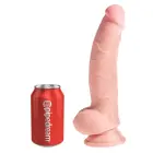 KCP 8 TD Realistic Fat Dildo with Balls and Suction Cup – 24.1 cm (9.5″) – Skin — Photo 2