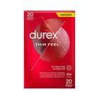 Durex Thin Feel īpaši plāni prezervatīvi – 20 gab. — Foto 1