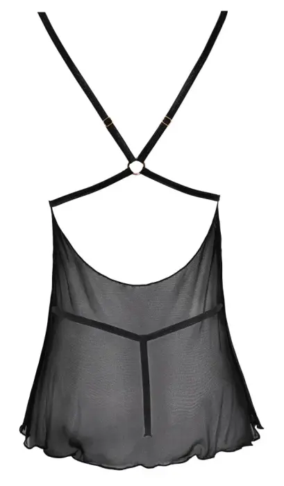 Cottelli LINGERIE Бэбидолл с кольцом – прозрачный – XL Фото num