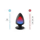 Silex-D Anal Plug – M – Black — Photo 4