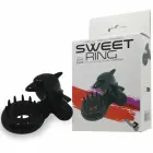 Baile Sweet Ring Black Silicone Intimate Ring with Dolphin Attachment — Photo 8