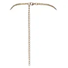 Cottelli Metal Crop Top with Halterneck Chain – Gold – One Size Photo