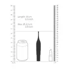 Klitora stimulators – 16 cm (6.3″) – melns Foto 5