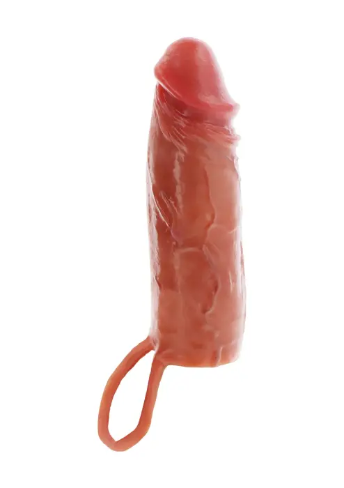 Hydrated Skin насадка на член – 16 cm – телесный