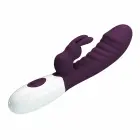 PRETTY LOVE Naughty Bunny кролик-вибратор двойного действия – 20 см (7.9″) – фиолетовый — Фото 3
