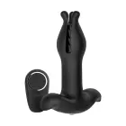 Teazers Anal Expanding Butt Plug – vibrējošs paplašinošs anālais korķis – silikons – melns — Foto 12
