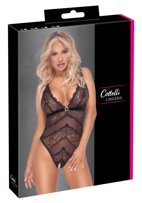 Cottelli LINGERIE кружевное боди – L