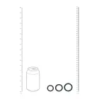 LEVELZ Classic silikona dzimumlocekļa gredzenu komplekts – 3 gab. – melns Foto 4