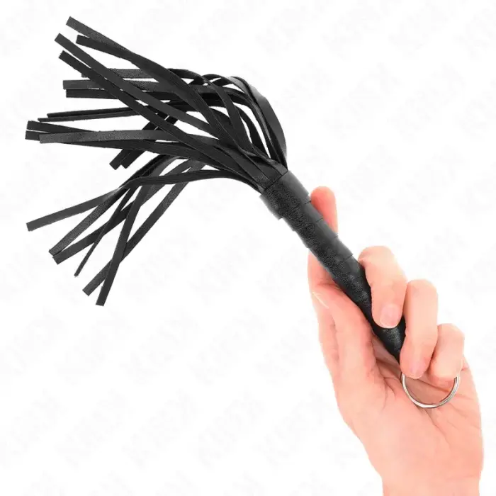 KINK Simple Mini плеть – чёрная – 28 см