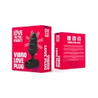 Love in the Pocket Love Plug вибрирующая анальная пробка – 7 см – Черный — Фото 7