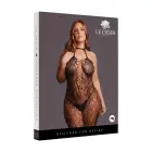 Sweeney - Mesh Bodysuit - Black - Queen Size — Photo 1