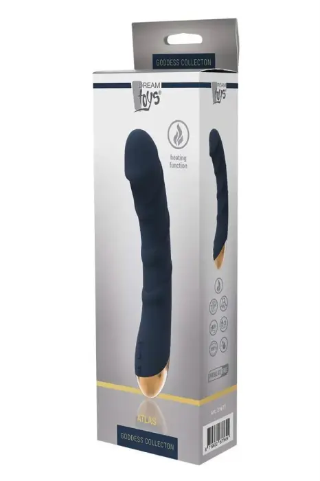 GODDESS COLLECTION ATLAS вибратор с подогревом – 21 cm (8.3″)