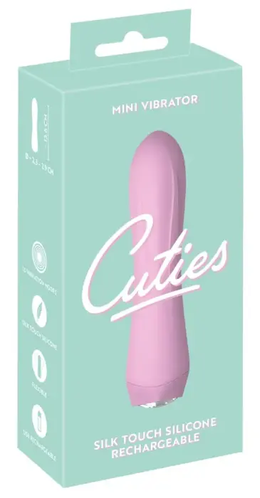 Cuties Mini Vibrator – 13.6 cm (5.4″) – Pink