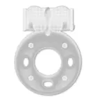 CASUAL LOVE Ring 34 Transparent – elastīgs vibrējošs dzimumlocekļa gredzens – caurspīdīgs — Foto 1