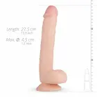 Elvin XL Realistic Dildo with Suction Cup – 27.5 cm (10.8″) – Skin — Photo 5