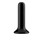 Thumby - Sile klaasist vibraator iminapaga – 15 cm (6″) – Must — Foto 4