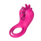 Mind Blower vibrējošs dzimumlocekļa gredzens – rozā Foto 1