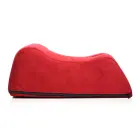 Deluxe Wand Saddle – подушка для секса с карманом для вибратора-микрофона – красная — Фото 2