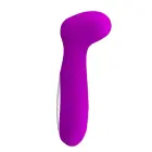 PRETTY LOVE Hiram Мини wand вибратор с 30 режимами вибрации – 10 см – фиолетовый — Фото 3